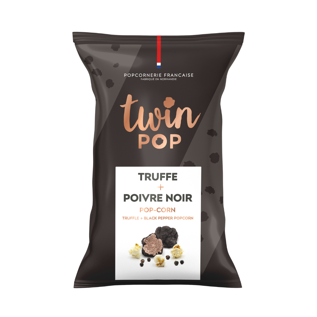 Popcorn Truffe + Poivre Noir (GRAND SACHET 5x70g)