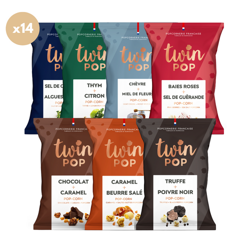 Assortiment Découverte Twinpop (x14 PETITS SACHETS)