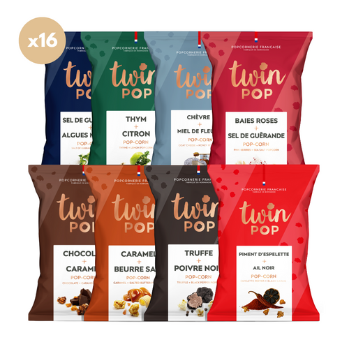 Assortiment Découverte Twinpop (x16 PETITS SACHETS)