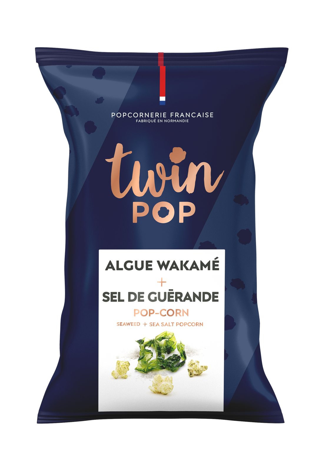 Popcorn Sel de Guérande + Algues Marines (GRAND SACHET 5x70g)