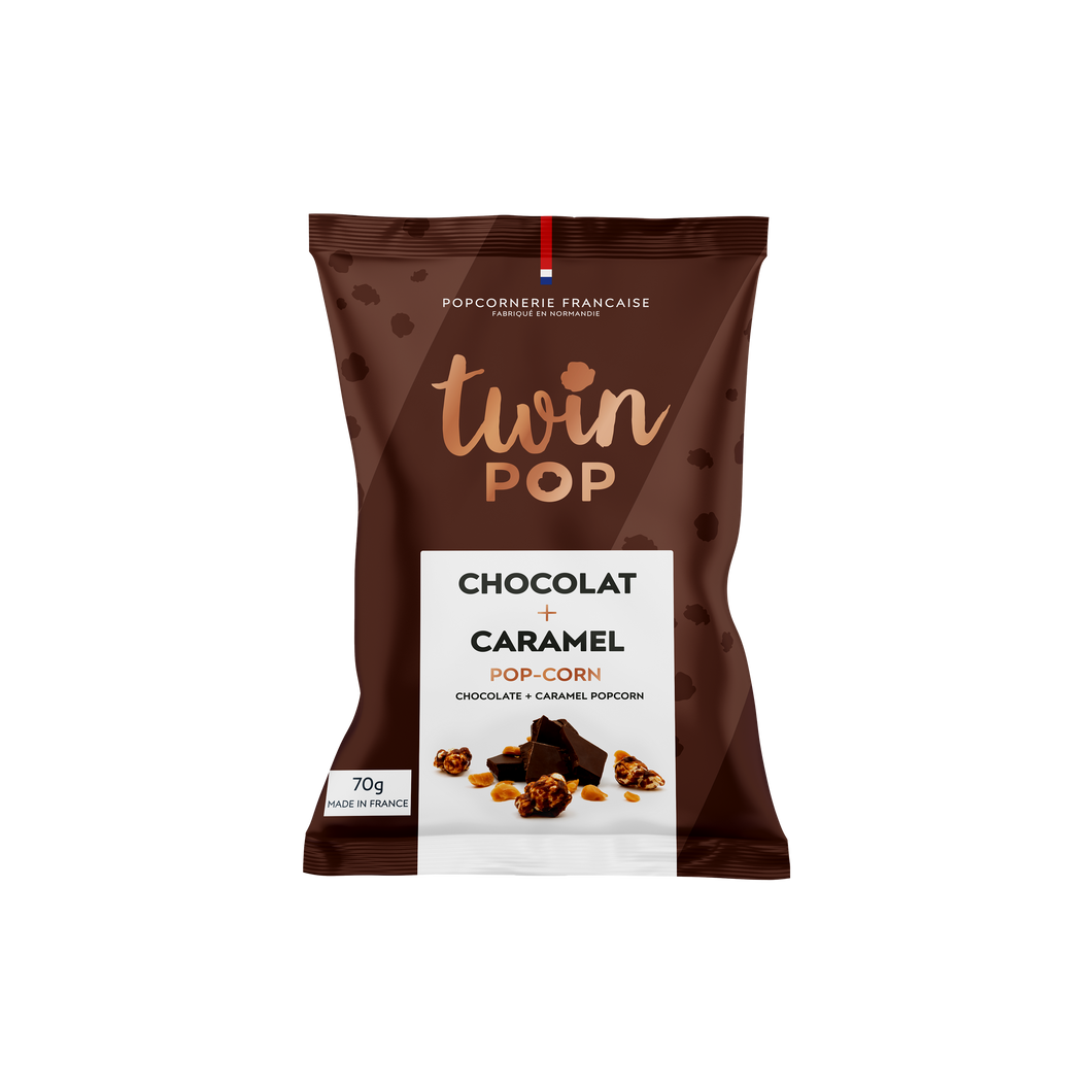 Popcorn Chocolat + Caramel (x10)